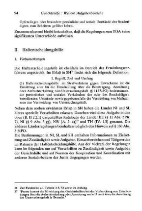 94-97, II. Haftentscheidungshilfe