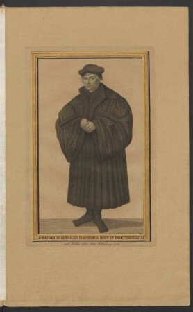 8. Johannes Bugenhagen Pomeranus Doct. Et Prof. Theologiae