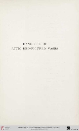Handbook of Attic red-figured vases