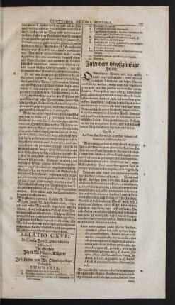 Relatio CXVII.