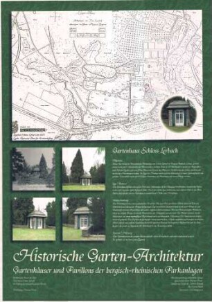 Historische Garten-Architektur - Gartenhäuser und Pavillions der bergisch-rheinischen Parkanlagenen
