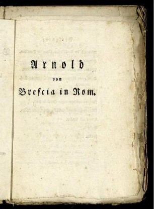 Arnold von Brescia in Rom.