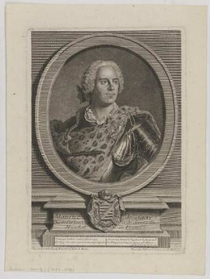 Bildnis des Maurice de Saxe