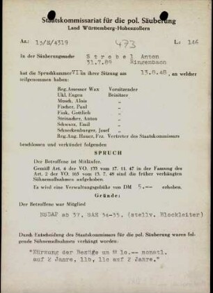 Strobel, Anton