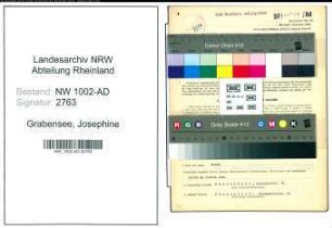 Entnazifizierung Josephine Grabensee, geb. 24.03.1897 (Angest.)