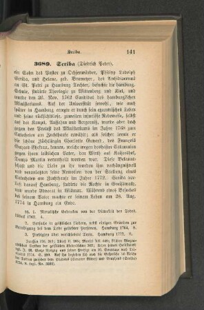3689. Seriba (Diedrich Peter)