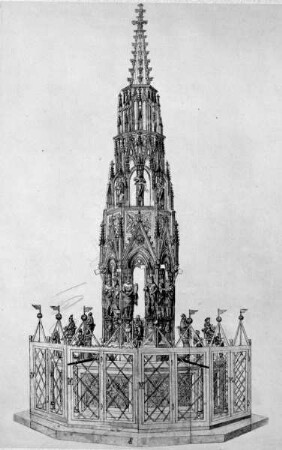 Nürnberg, der Schöne Brunnen
