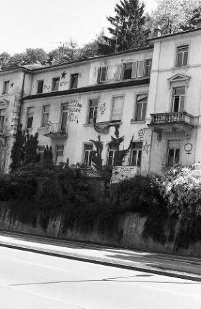 Freiburg im Breisgau: Besetztes Haus am Schlossbergring