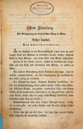 Die schwarzen Brüder : Historischer Roman von Theodor Scheibe. 1