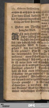 Der dritte Theil Dieses Gebet-Büchleins