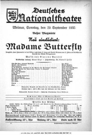 Madame Butterfly