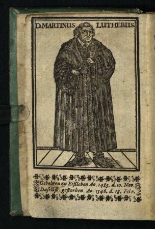 D. Martinus Lutherus