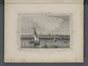 Hamburg, von der Aussenalster gesehen
