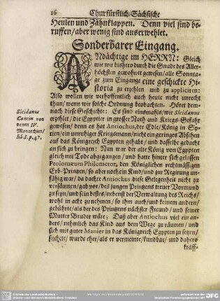 Sonderbarer Eingang