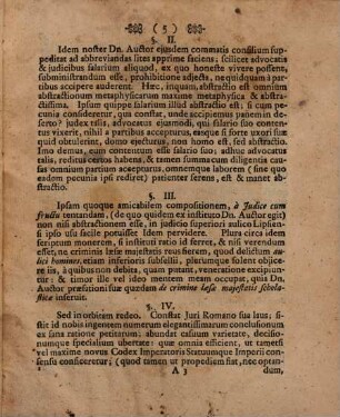 De edicti praetorii: Quod quisque iuris in alterum etc. iniquitate et non-usu, tam antiquo, quam hodierno