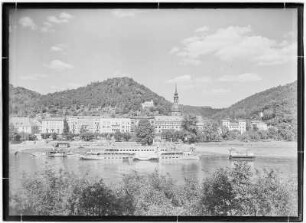 Bad Schandau.Schiff "Ernst Thälmann"