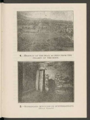 4. - Highway of the Dead, as seen from the Pyramid of the Moon. - [Photograph]