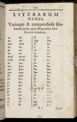 Literarum Nexus [...]