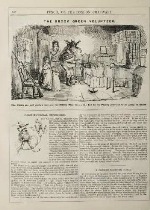 The Brook Green volunteer; Constitutional opposition