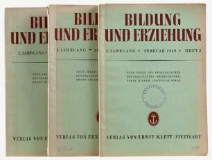 Bildung und Erziehung