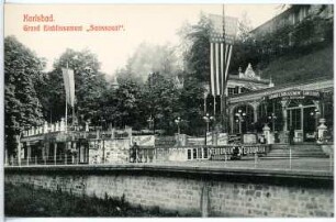 Karlsbad. Grand Etablissement "Sanssouci" (1869)