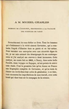 Michel de Cervantes : sa vie, son temps, son oeuvre politique et littéraire