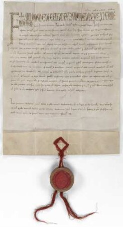 König Friedrich II. bestätigt dem Kloster Tennenbach auf Bitten des Mönch Konrad Güter zu Mundingen und Vörstetten