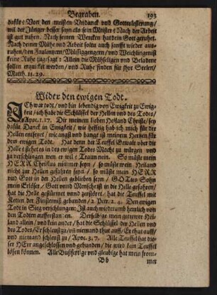 [Zur Hellen gefahren.]
