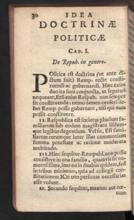 Idea Doctrinae Politicae.