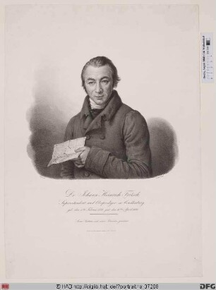 Bildnis Johann Heinrich Fritsch