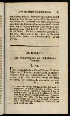 25-42, III. Abschnit.