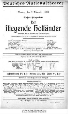 Der fliegende Holländer