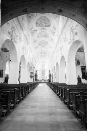 Ochsenhausen: Inneres der Klosterkirche