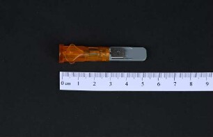 Glimmlampe in Kunststoffgehäuse (orange)