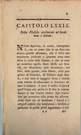 Della Istoria e Della Indole Di Ogni Filosofia. 7