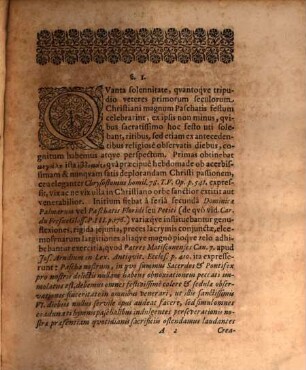 Vigilias Paschales Veterum Christianorum, In Academia Lipsiensi, Ipsis Paschatis Vigiliis A. Chr. 1687. Dissertatione Historica, Praeside M. Georg. Henrico Götze, Lipsiensi ... exponet Respondens Joannes Hoffmann, Selba-Variscus, Philosophiae Studiosus. H.L.Q.C.