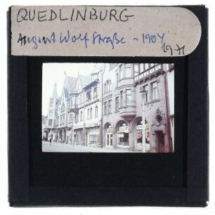 Quedlinburg, August-Wolf-Straße