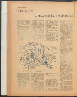 El rescate de las cien doncellas : Horas de ayer