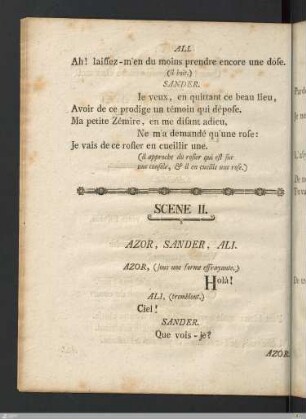 Acte Premier: Scene II.