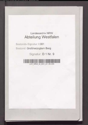 Einsendung der Etats von sämtlichen Domänengebäuden und dazugehörigen Mobilien und die aus Verkauf bestimmten Domänengebäude der Rentei Münster