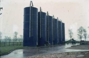 Fotografie: Lagertechnik, Hochsilo, Hochbehälter gasdicht