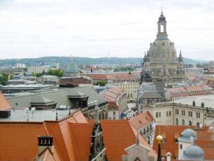 Dresden: Stadtansicht vom Hausmannsturm