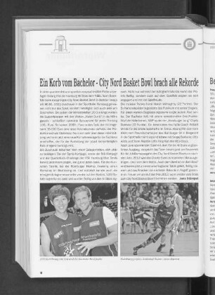 Ein Korb vom Bachelor - City Nord Basket Bowl brach alle Rekorde