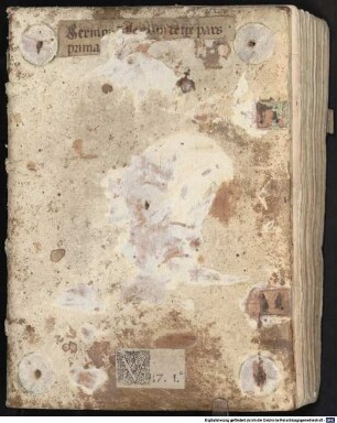 Jordani sermonum de tempore pars I [u.a.] - BSB Clm 18222