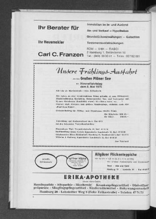 Unsere Frühlings-Ausfahrt