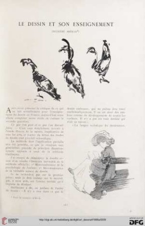 Le dessin et son enseignement, 2
