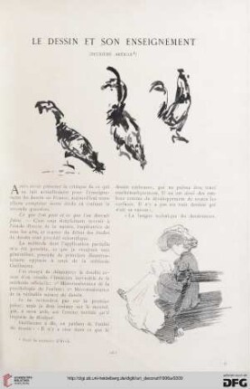 Le dessin et son enseignement, 2