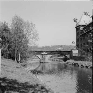 Nossen, Straßenbrücke über d. Freiberger Mulde