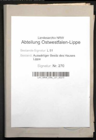 Korrespondenzen zu Angelegenheiten von Vianen