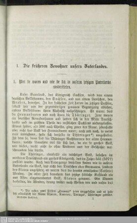 I. Die früheren Bewohner unsers Vaterlandes